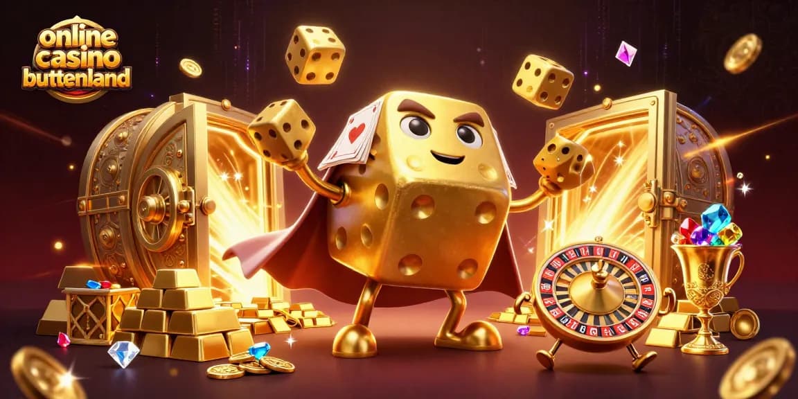 Experience the thrill of gaming at online casino buitenland with a vibrant 3D casino illustration.