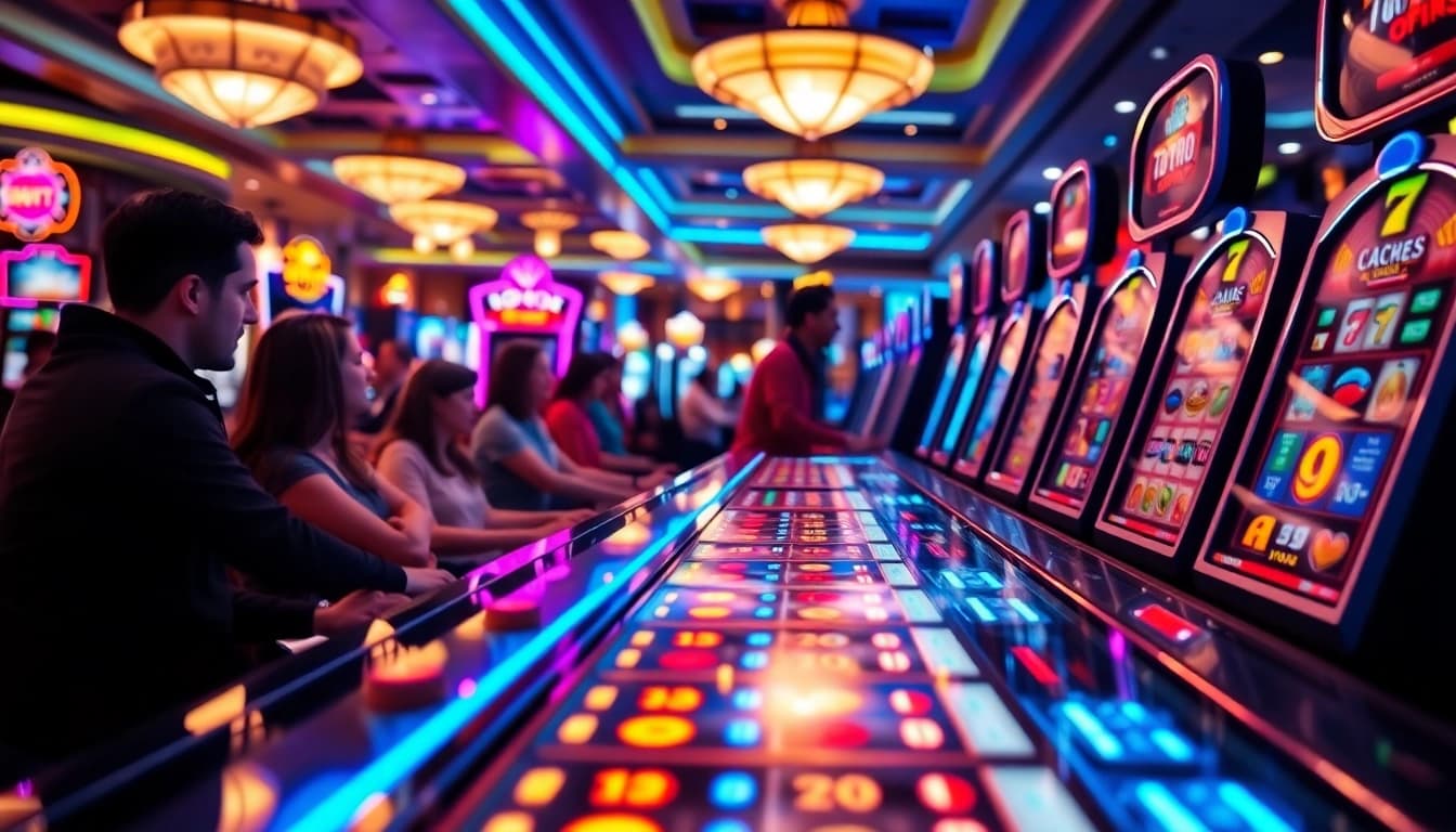 Slot gacor hari ini menarik perhatian pemain dengan mesin slot yang berwarna-warni.