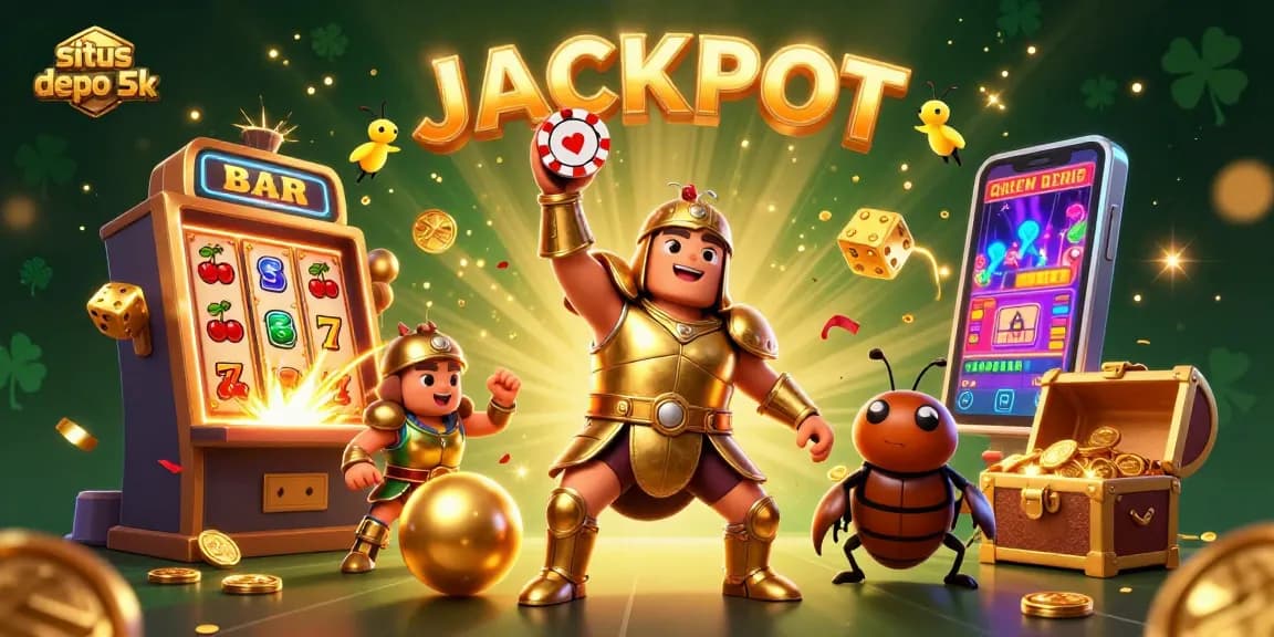 Mainkan situs depo 5k dengan kemenangan bertubi-tubi, jokernya siap memanjakan Anda!