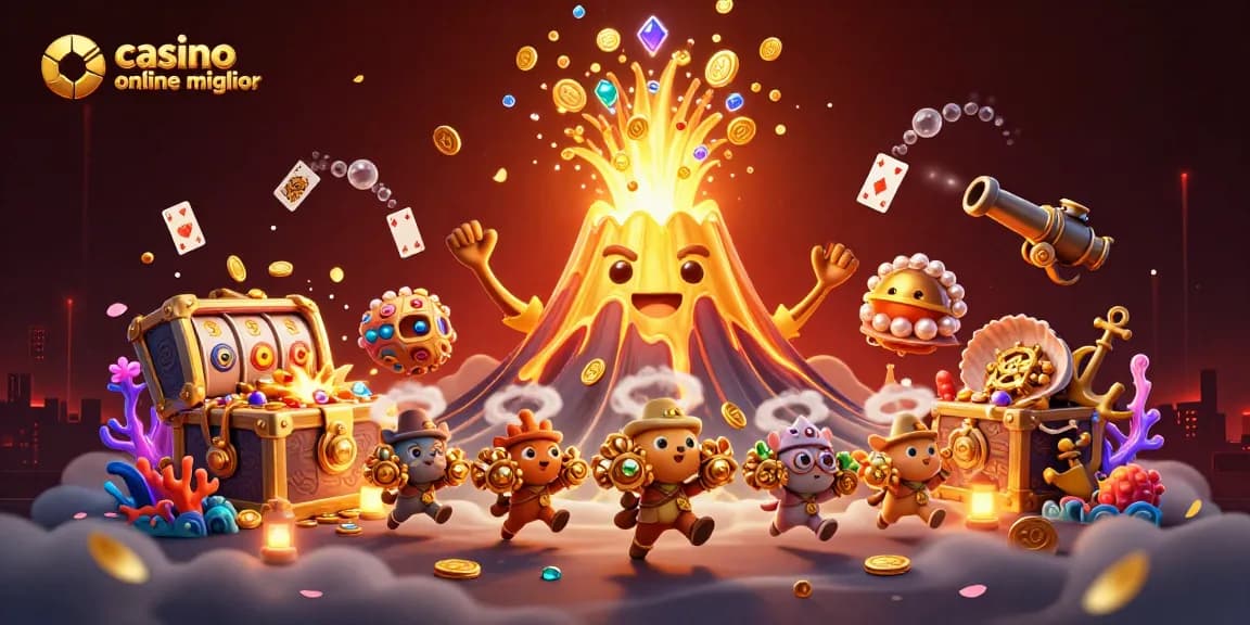 Scopri i casinò online migliori con slot avvincenti e vincite brillanti in un'atmosfera magica.