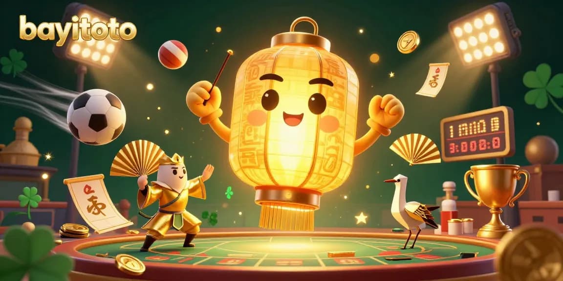 Experience thrilling wins with bayitoto, an exciting online lottery platform illuminated by a mystical golden lantern spirit.