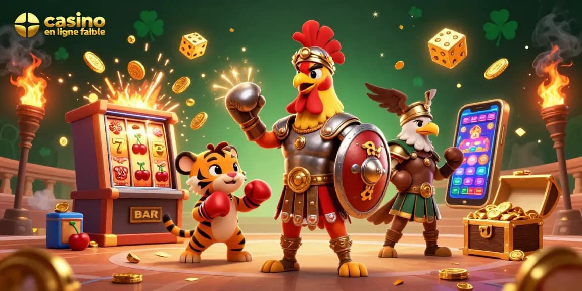 Jouer aux jeux au casino en ligne fiable avec des gains éclatants