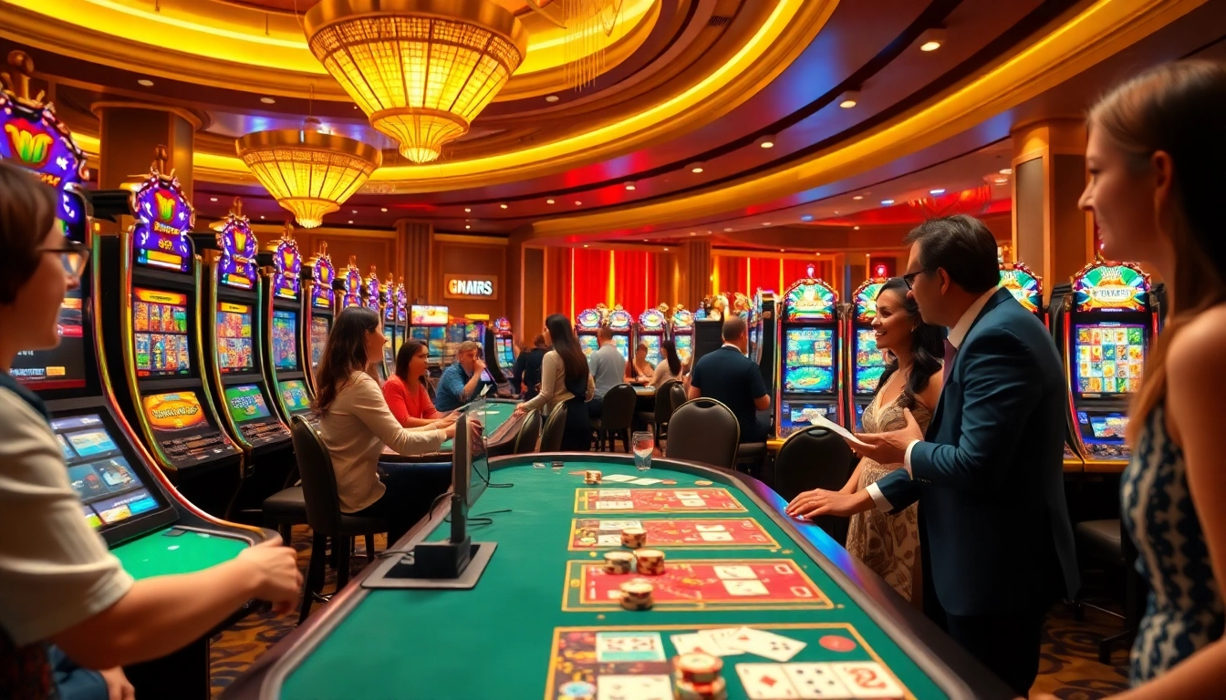 Experience the excitement of Non gamstop casino Uk with vibrant gaming action and luxurious setting.
