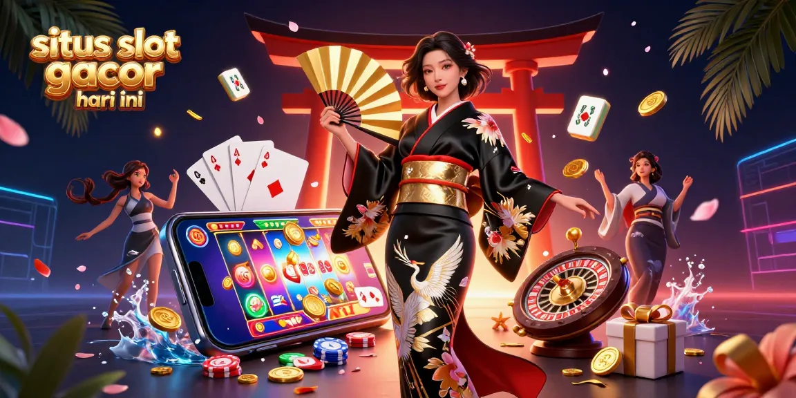 Terlibat dengan situs slot gacor hari ini dengan menikmati permainan slot yang penuh warna dan pengalaman imersif, menampilkan elemen kasino yang dinamis.