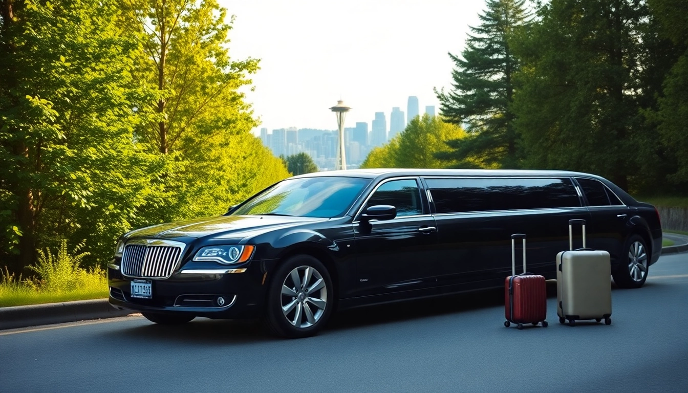 Experience a luxurious ride with our vancouver to seattle limo service amidst scenic landscapes.