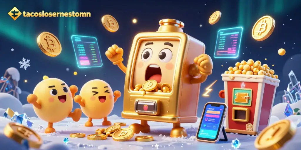 Menggandakan jackpot dengan slot mesin emas yang terpesona, tacoslosernestomn menyebar koin emas di semua arah.