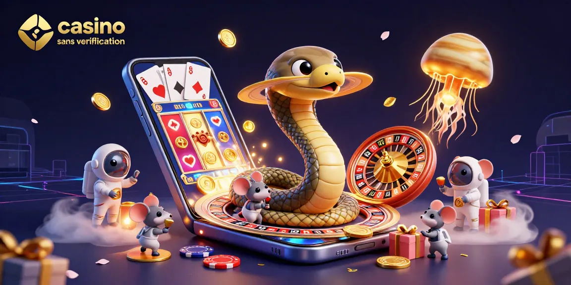 Jouez à un casino en ligne sans vérification avec cette scène riche illustrant une roulette cosmique.