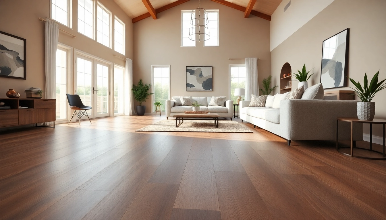 Transform your space with stunning vinyl plank flooring that enhances home aesthetics.