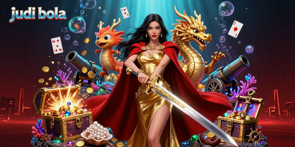 Experience thrilling judi bola action with vibrant characters and dynamic casino elements in a visual masterpiece.