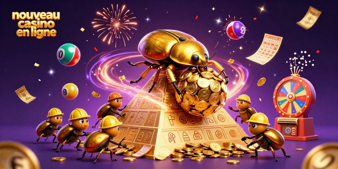 Le nouveau casino en ligne illustre des éléments de jeux captivants avec une ambiance dynamique.