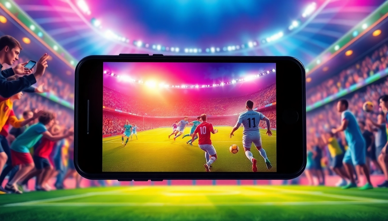 Menggunakan bolakami apk untuk menyaksikan pertandingan sepak bola yang seru.