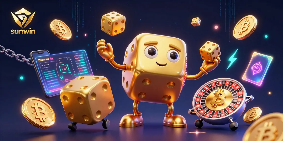 Experience thrilling gaming action with Sunwin's vibrant casino elements.